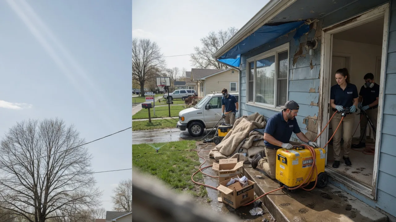 Basement Flood Cleanup in Nehawka, NE near me